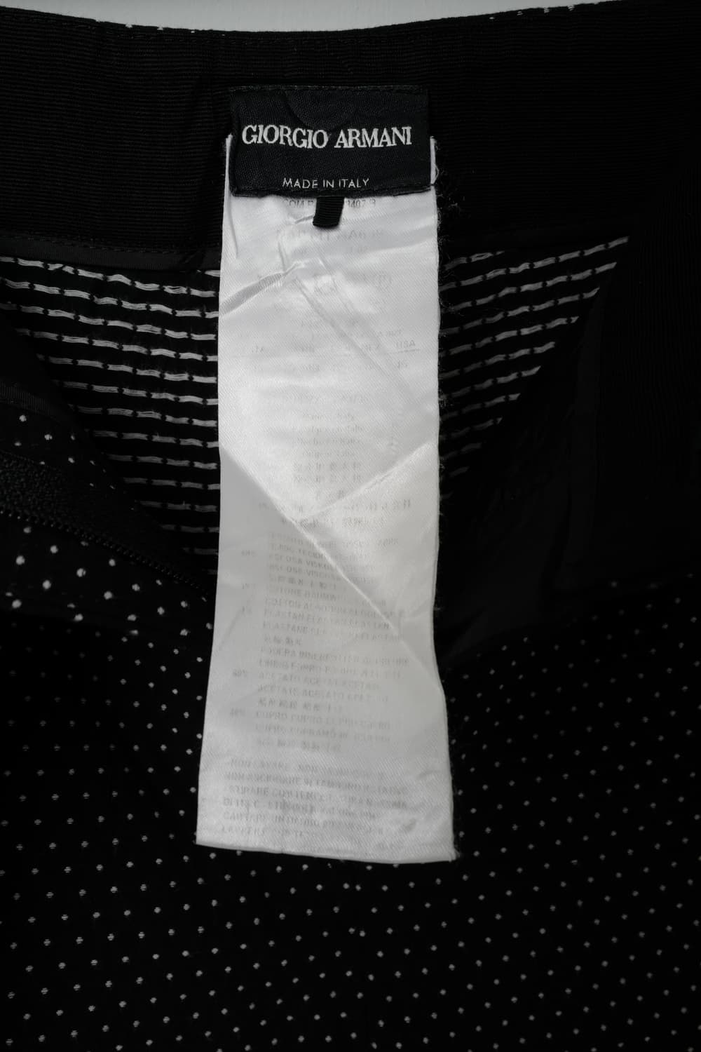 조르지오 아르마니 도트 패턴 팬츠 상품이미지6