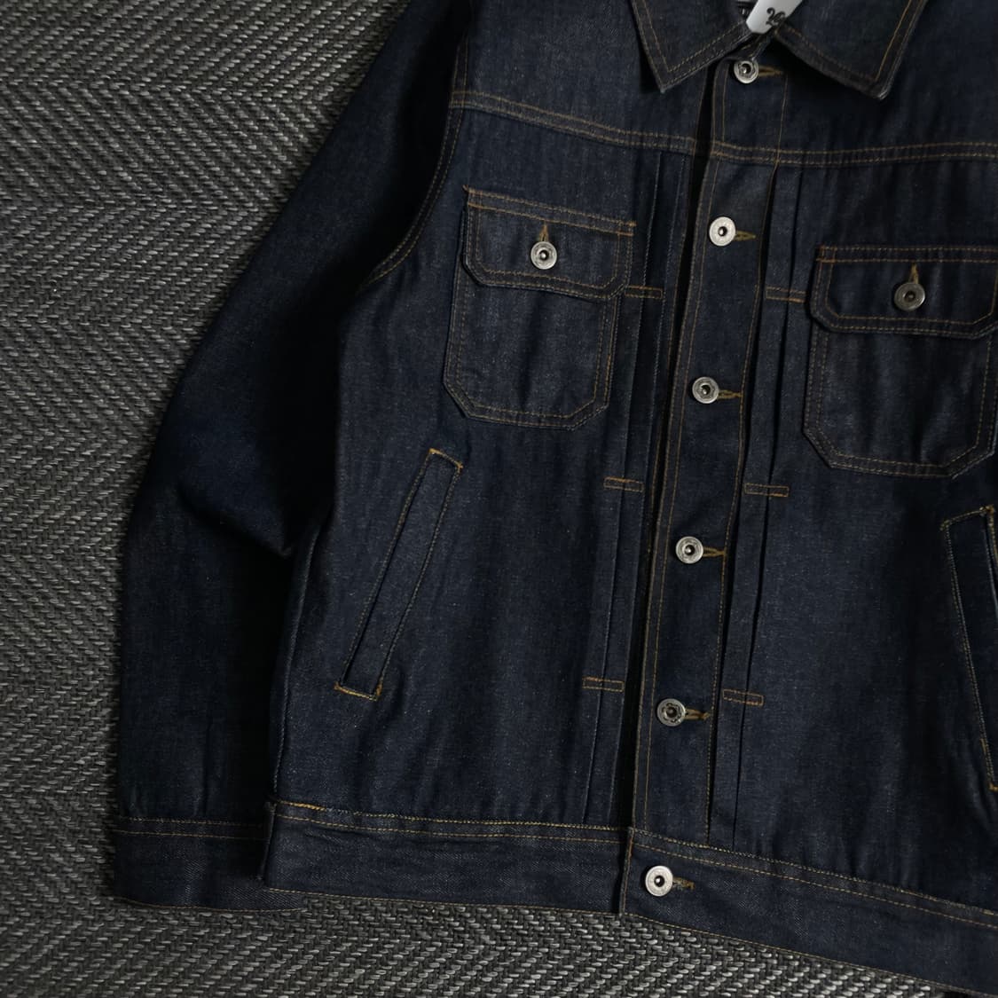 프리즘웍스 아메카지 생지 데님 트러커 자켓y 3308 상품이미지4