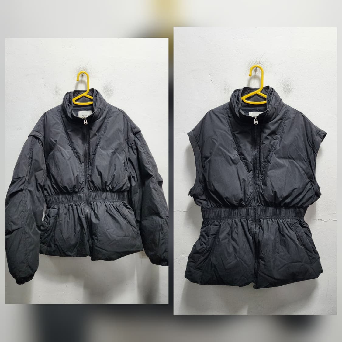 안젤로비안코 마레 구스다운 패딩 (조끼절개) 상품이미지1