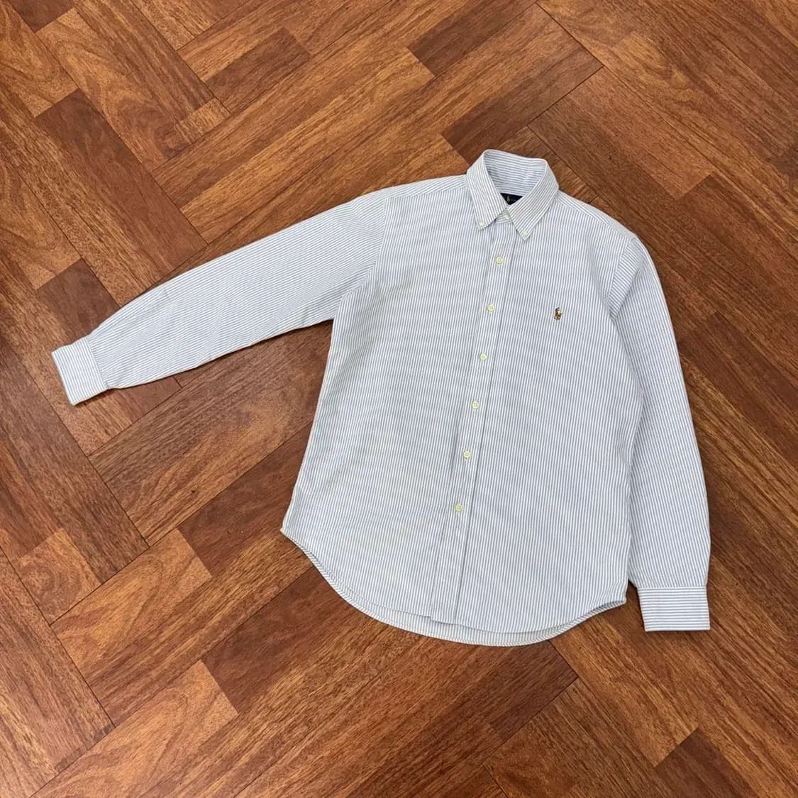 S(95) 폴로 랄프로렌 스트라이프 클래식핏 남방 셔츠 상품이미지2