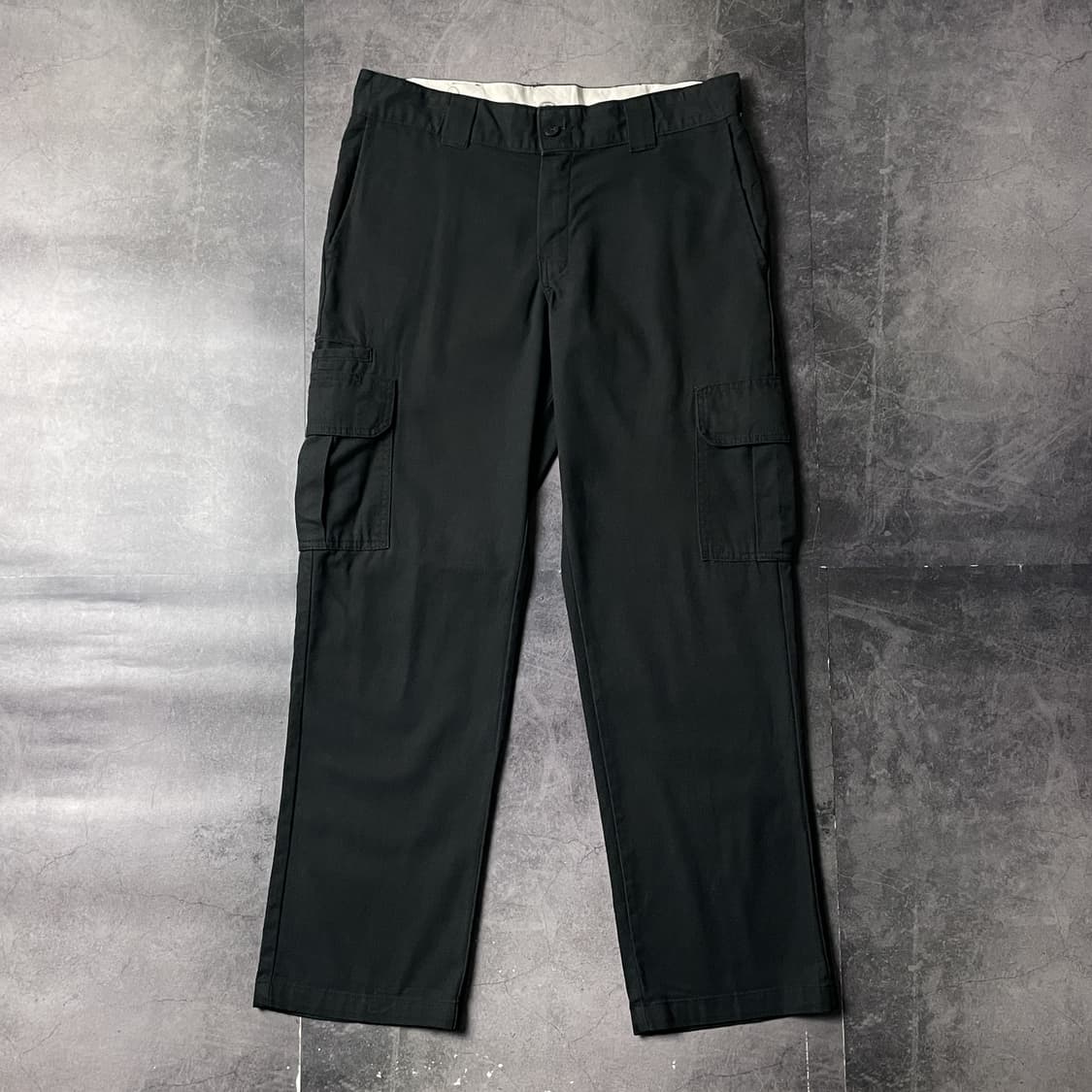 DICKIES 디키즈 빈티지 블랙 카고 워크 팬츠 A01074 상품이미지1