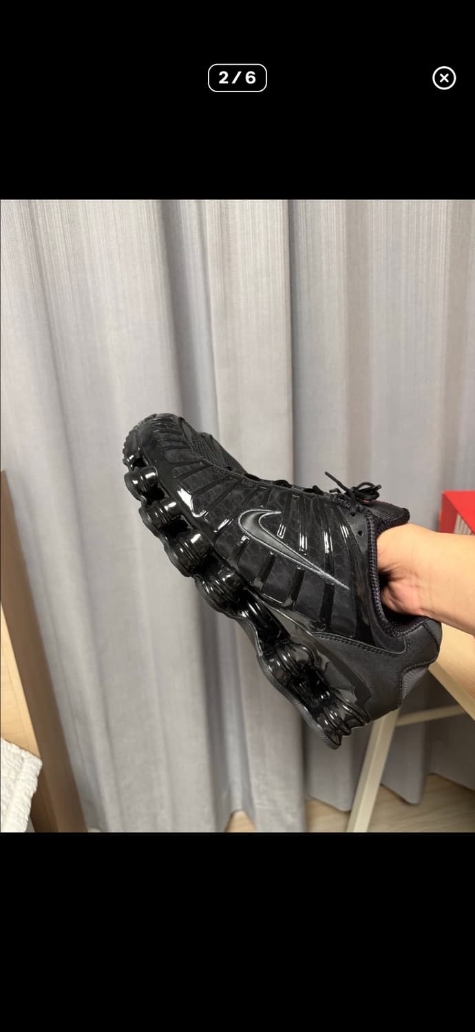 [나코탭 새상품] 나이키 TL샥스 블랙 290 상품이미지2