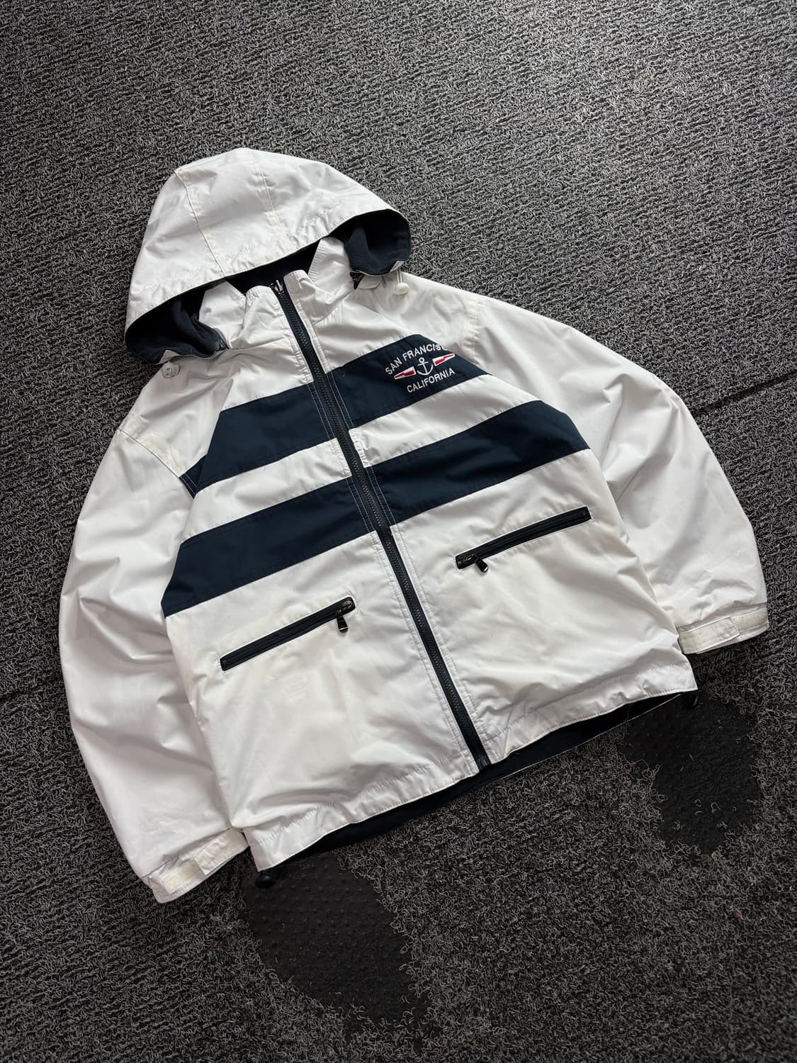 USA 빈티지 아카이브 SF 리버서블 윈드브레이커 자켓 4030 상품이미지1