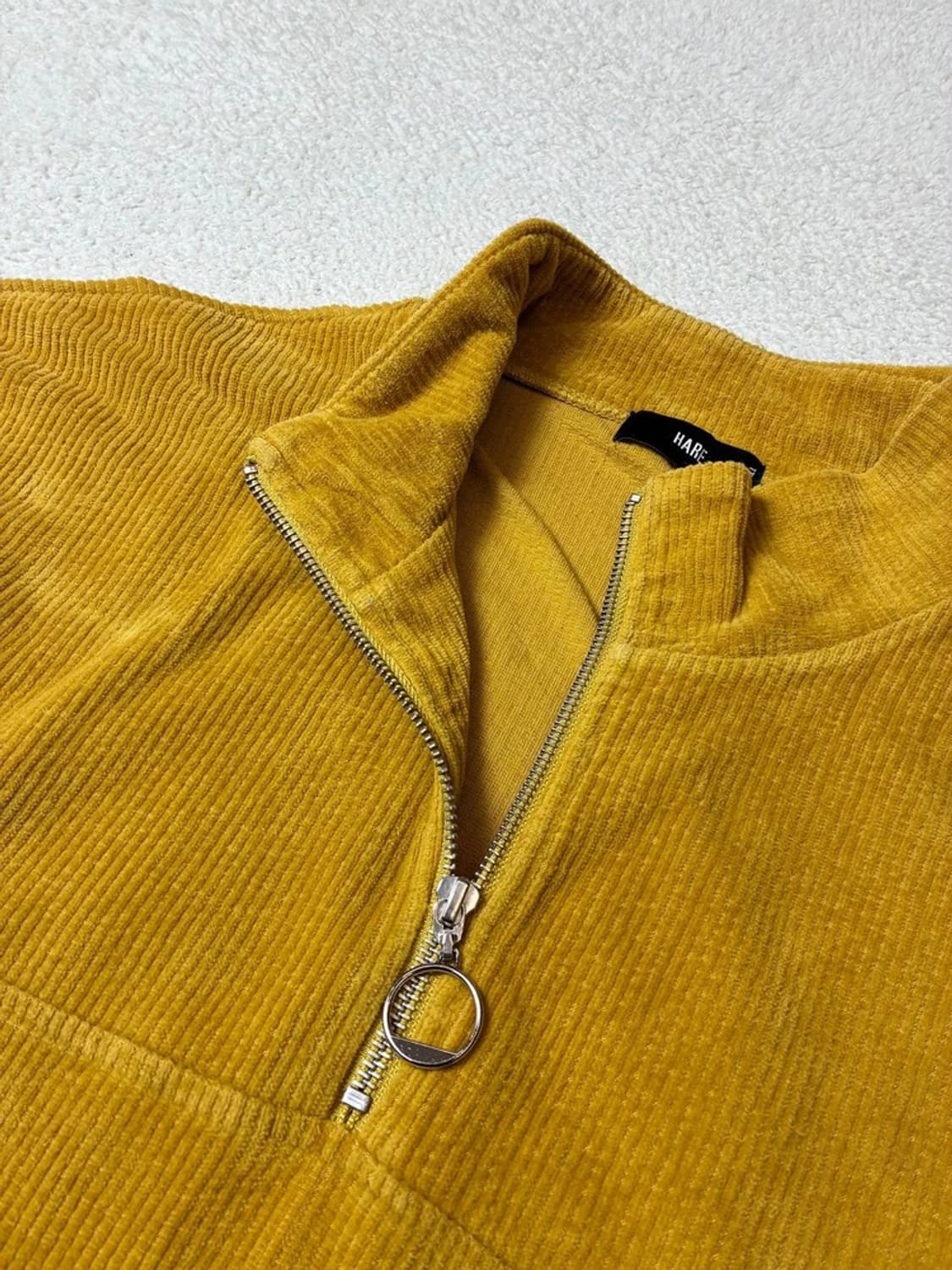 하레 HARE 18AW 도쿄 컬렉션 코듀로이 하프집 맨투맨 PN7896 상품이미지4