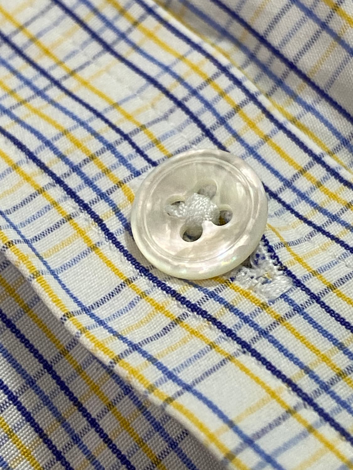 턴불 앤 아서 그래프 체크 버튼 다운 셔츠 16 1/2, 42 상품이미지3