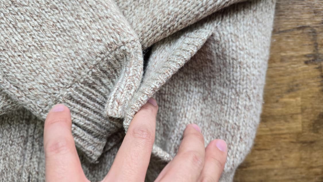 L.L.Bean 엘엘빈 램스울 헤비 집업 니트  상품이미지3