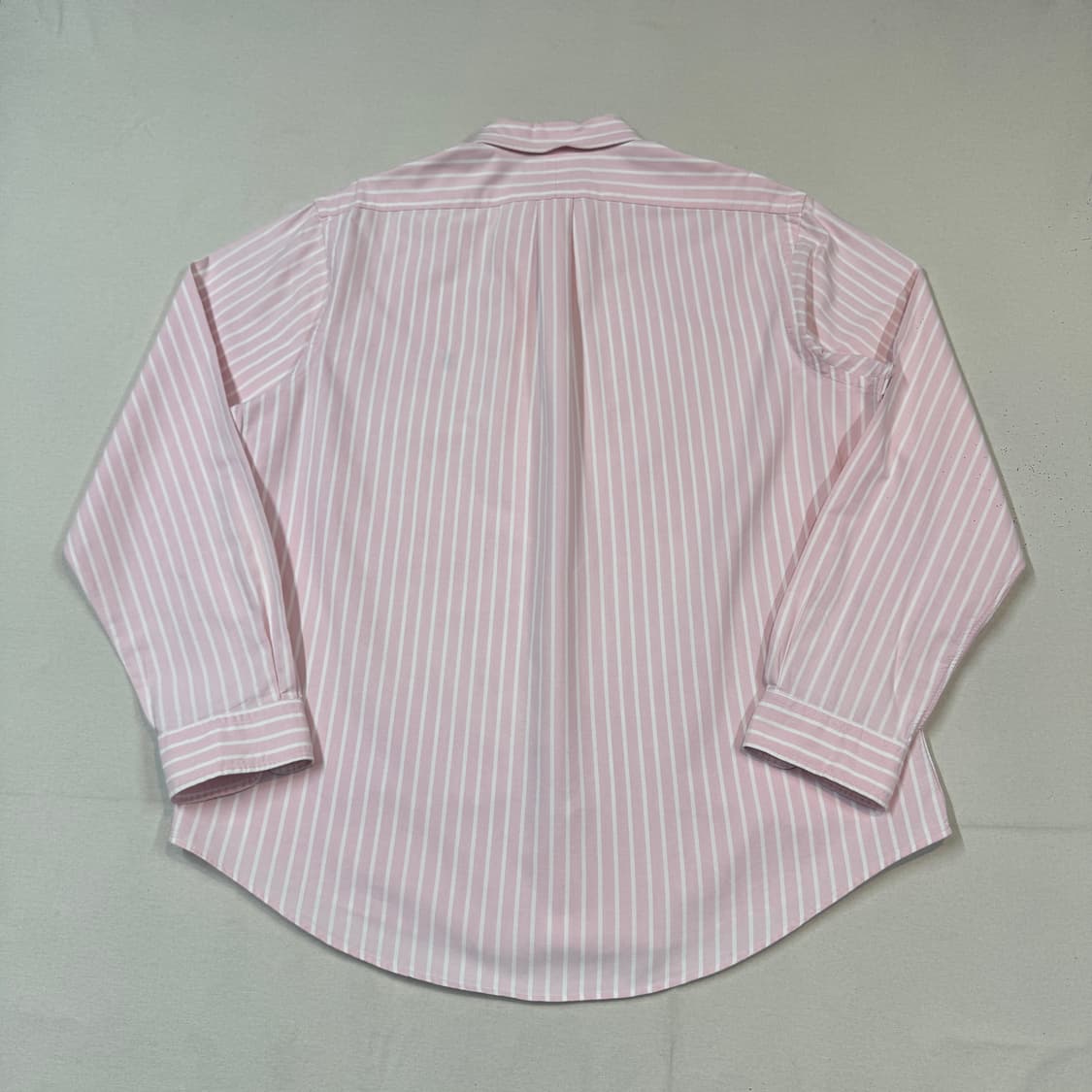 XL) 폴로 랄프로렌 클래식 스트라이프 핑크 옥스포드 셔츠 상품이미지4