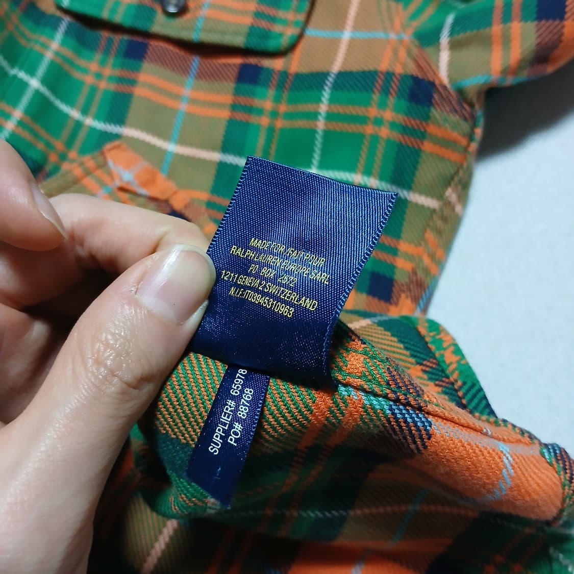 Polo 폴로 랄프로렌 구제 체크 빈티지 셔츠 남방 상품이미지10