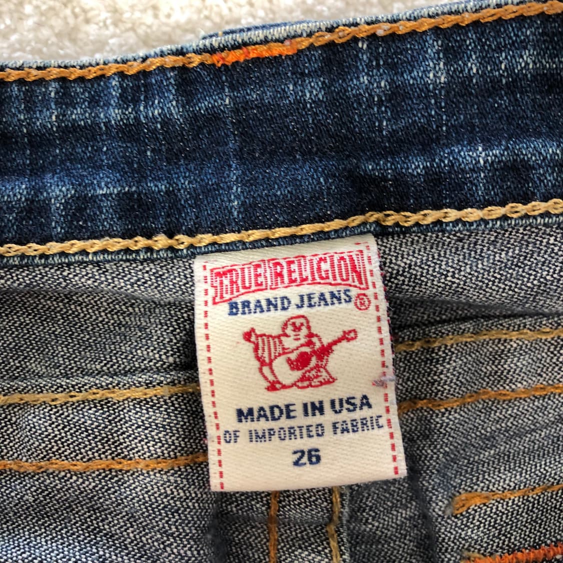 트루릴리전 부츠컷 데님팬츠 상품이미지8