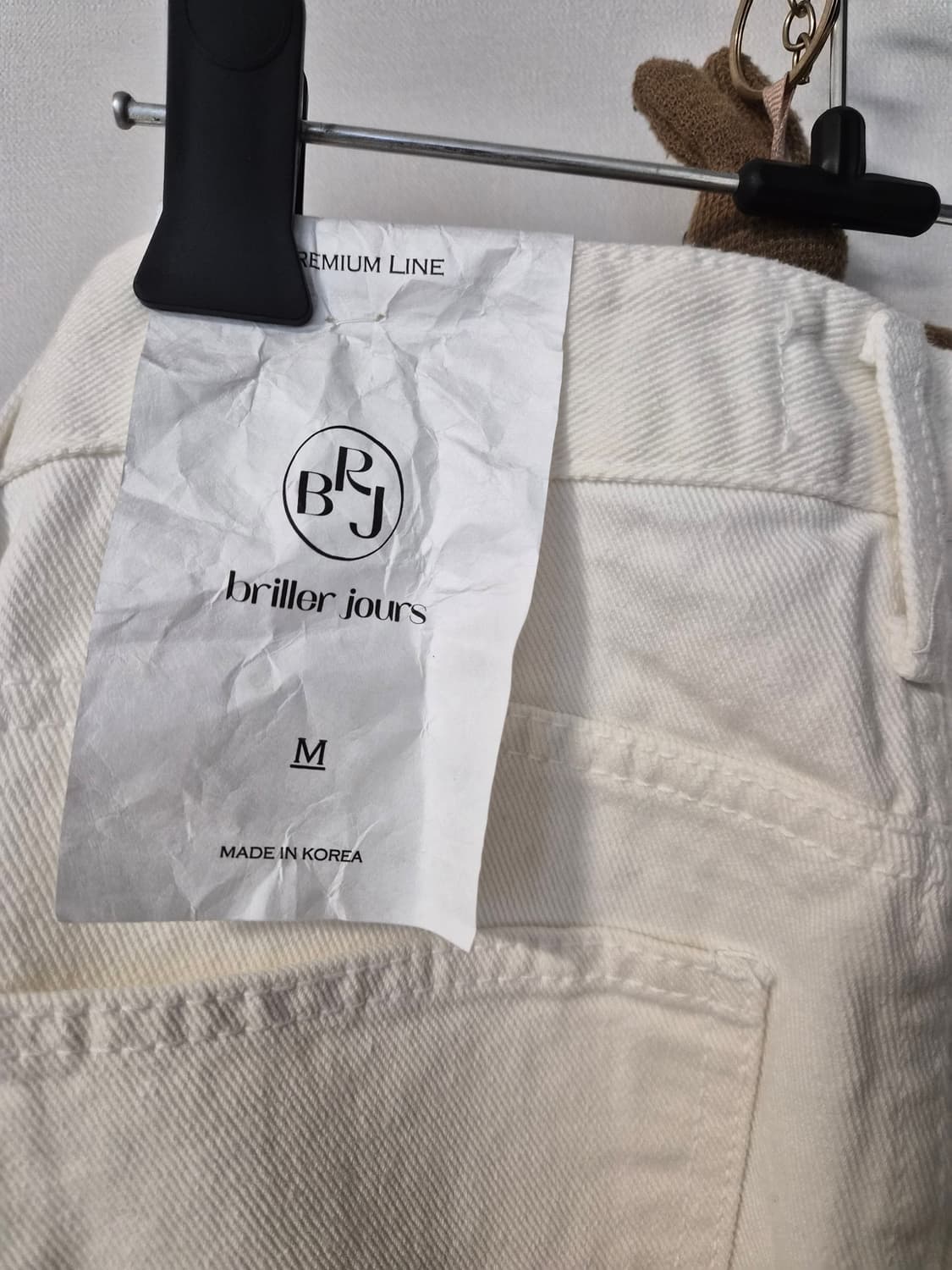 브릴리에쥬르(briller jours) 프리미엄 라인 화이트 팬츠 상품이미지3