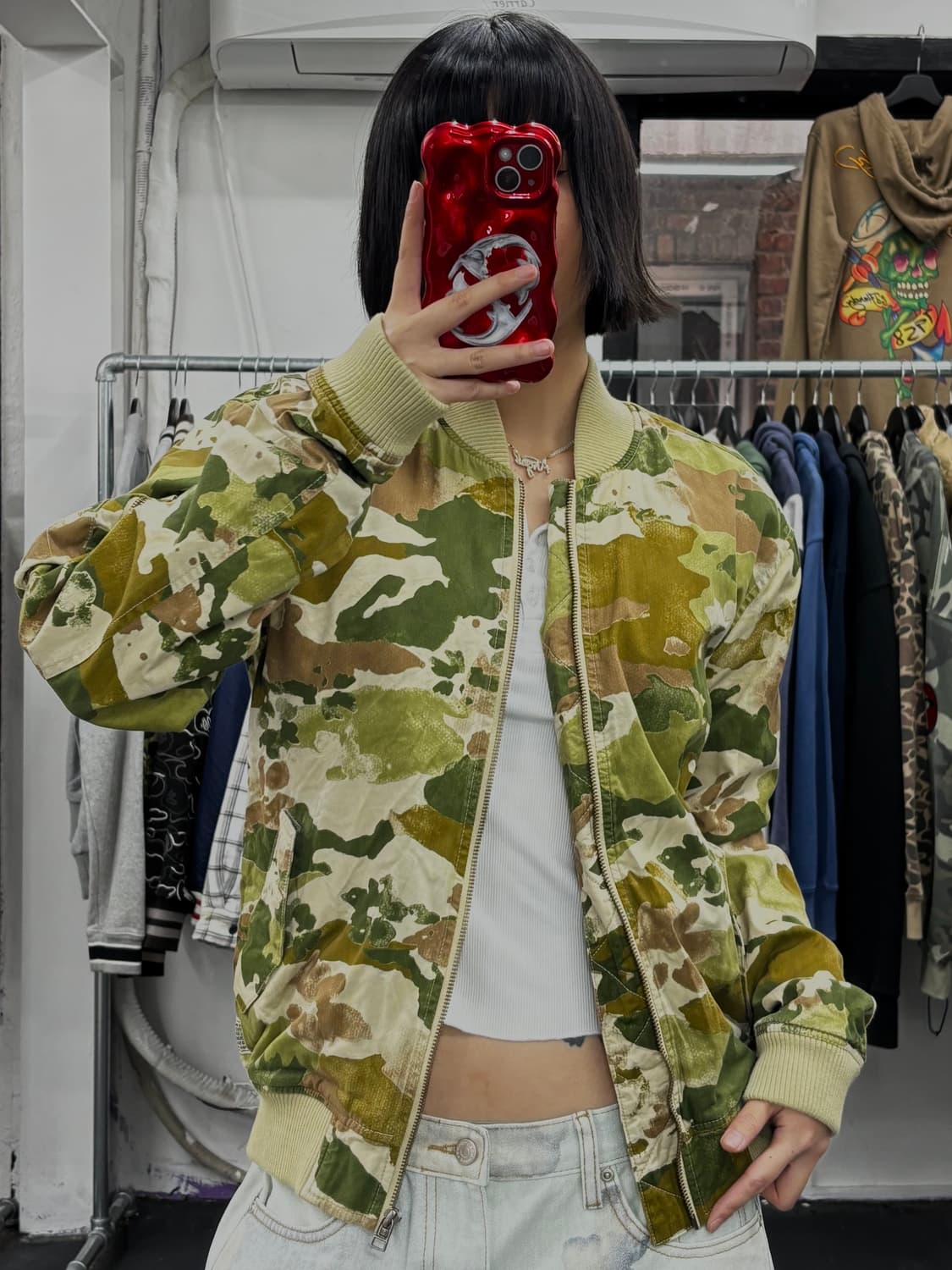 데우스 카모 자켓 상품이미지2