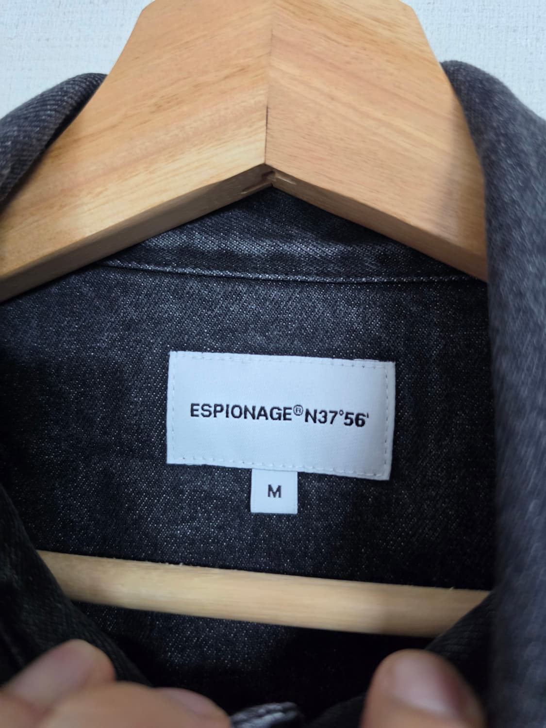 에스피오나지 데님 워크 셔츠 M 상품이미지2