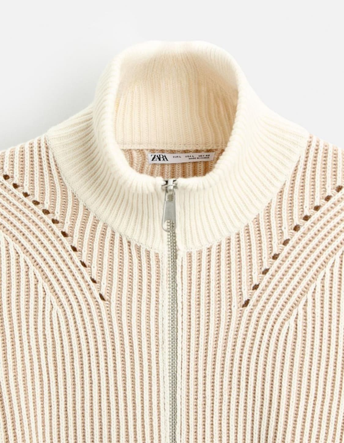 자라 집업 가디건 L 상품이미지1