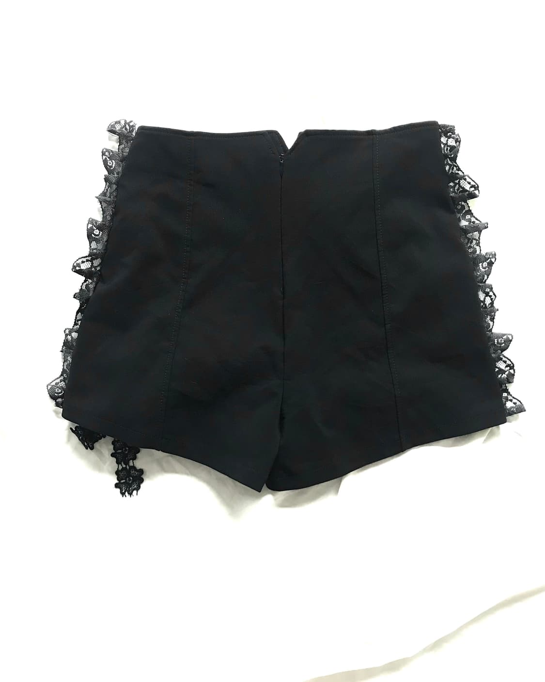 Custom🐾)Antique flower lace mix shorts 상품이미지2