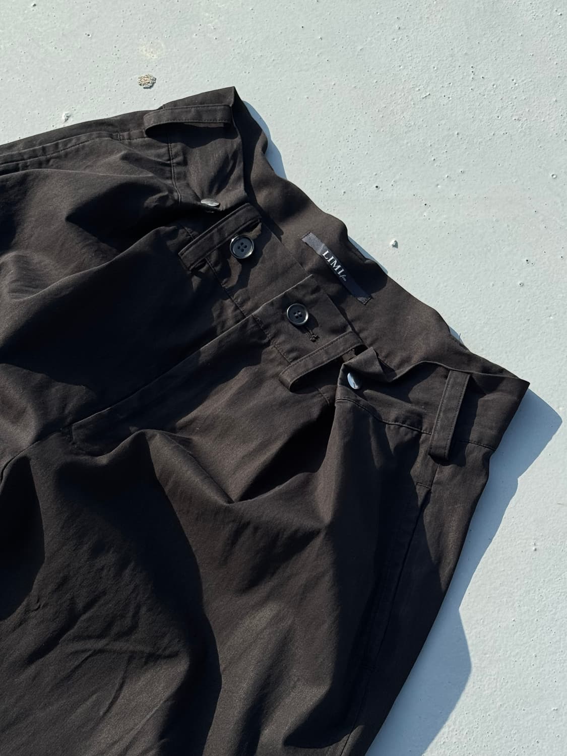 Limi Feu Strap Detail Wide Trousers 상품이미지2