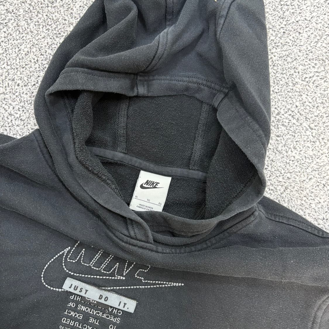 80 나이키 키즈 저스트두잇 후드티 0303J 상품이미지2