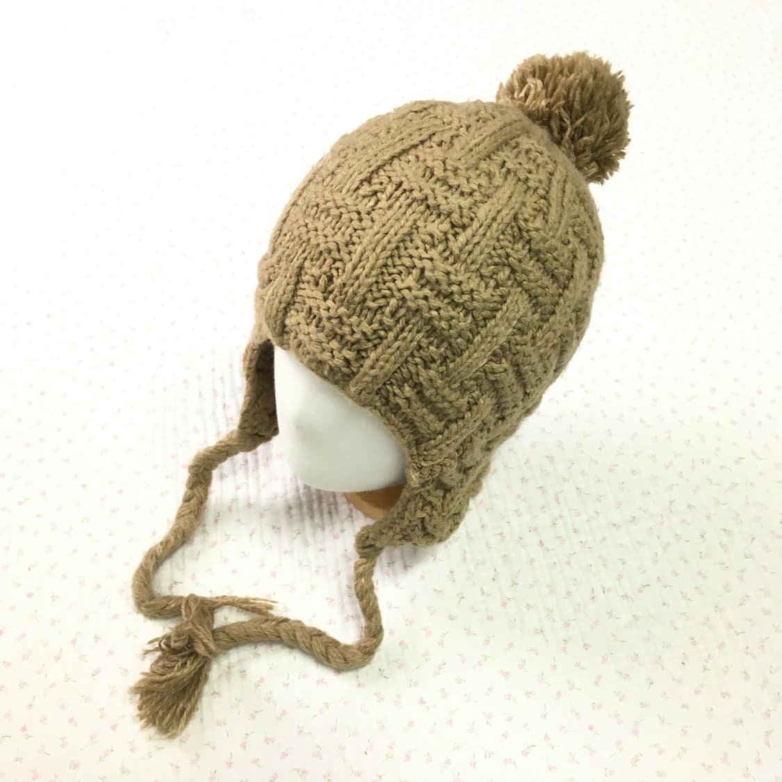 JPN/ 폼폼이비니 이어프랩비니 모리룩비니 y2k비니  상품이미지1