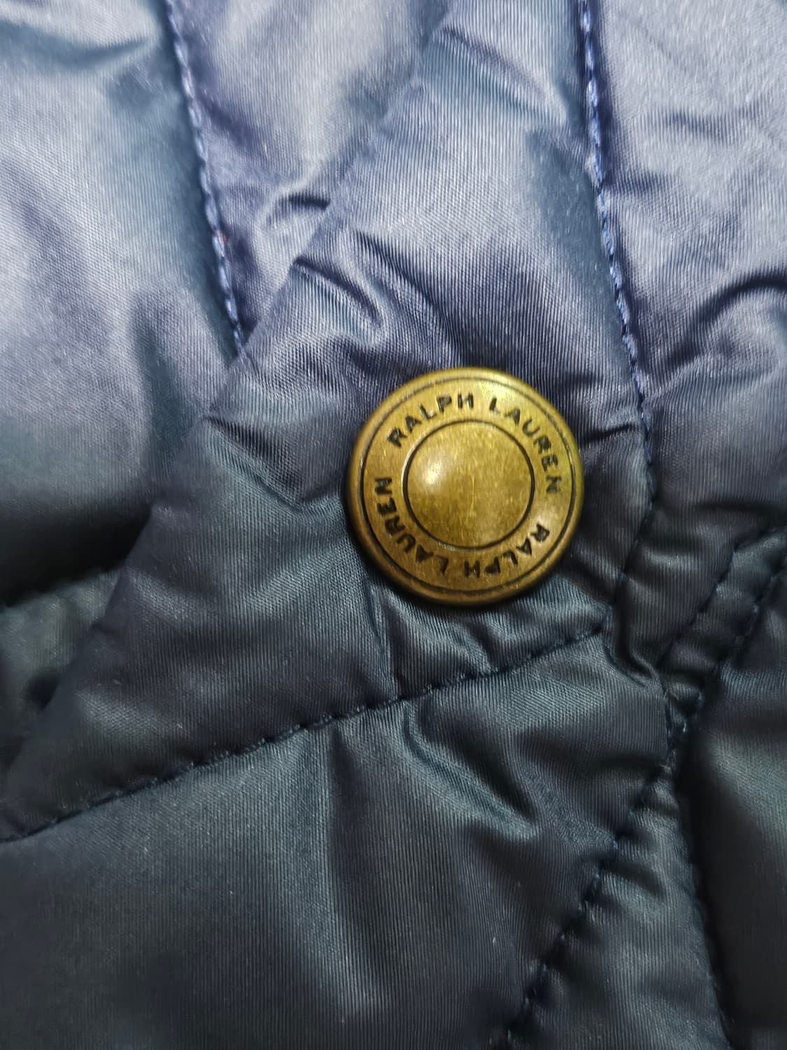 폴로랄프로렌 네이비 퀼팅 자켓 S 상품이미지4