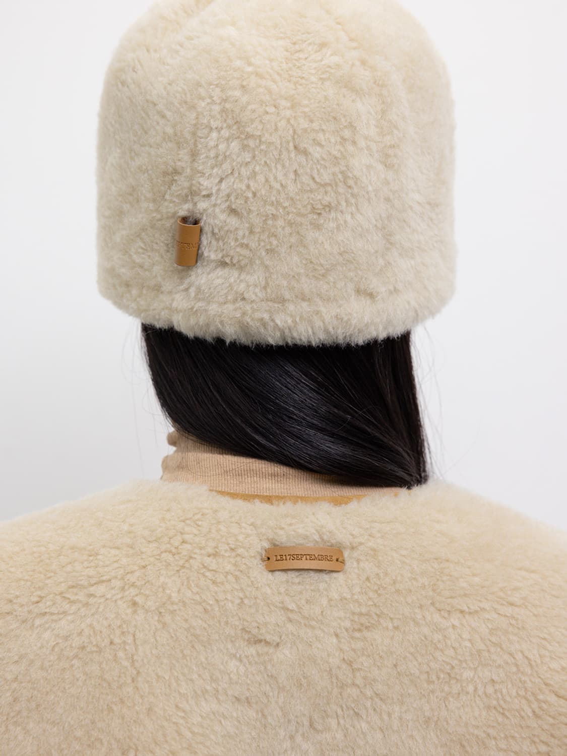 le917 르917 REVERSIBLE SHEARLING HAT  상품이미지3
