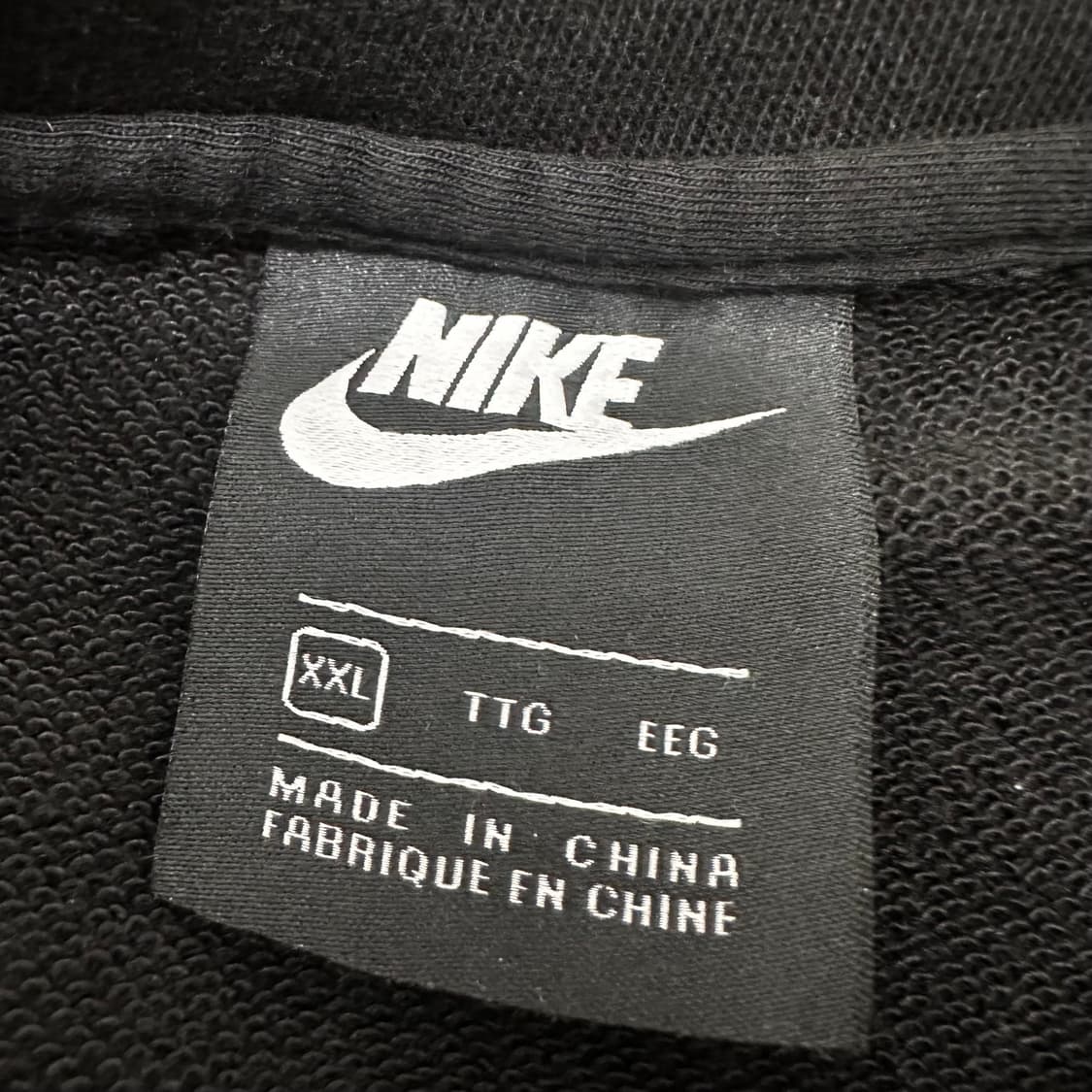 NIKE 나이키 맨투맨 블랙 2XL 상품이미지3