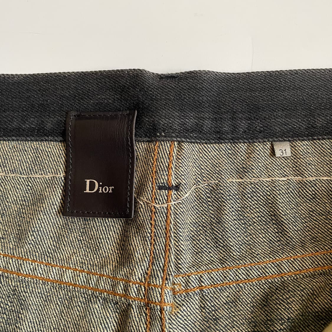 06 Dior homme Cummerbund Jeans 상품이미지3