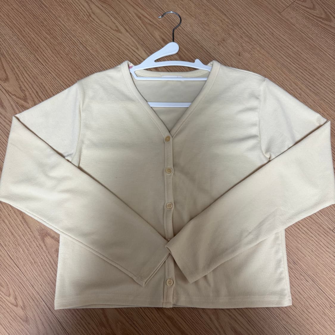 보세 노란 가디건 옐로우 노랑  상품이미지1