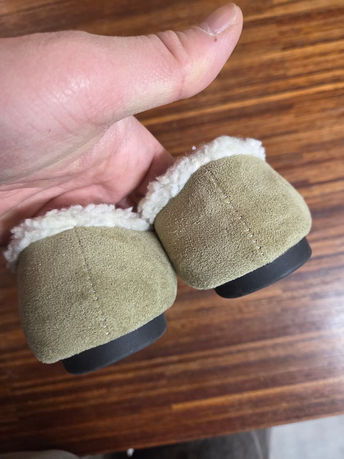 키펀트 키즈 스웨이드 안감털 신발 180 상품이미지3