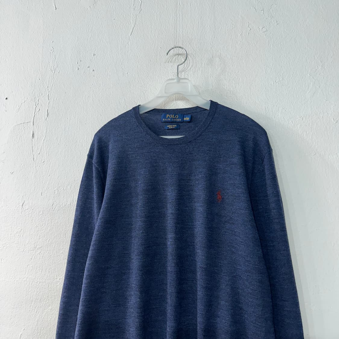 폴로랄프로렌 메리노울 얇은 니트 L 상품이미지2