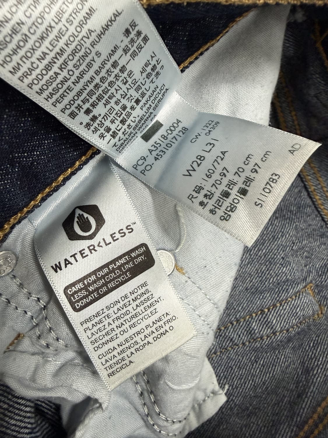 리바이스 94 배기 실버탭 데님 팬츠 상품이미지4