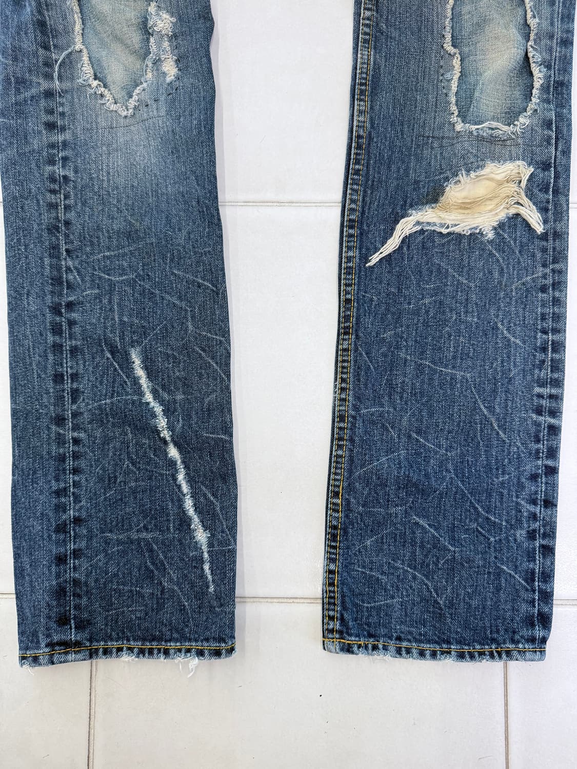 double waist jeans 상품이미지3