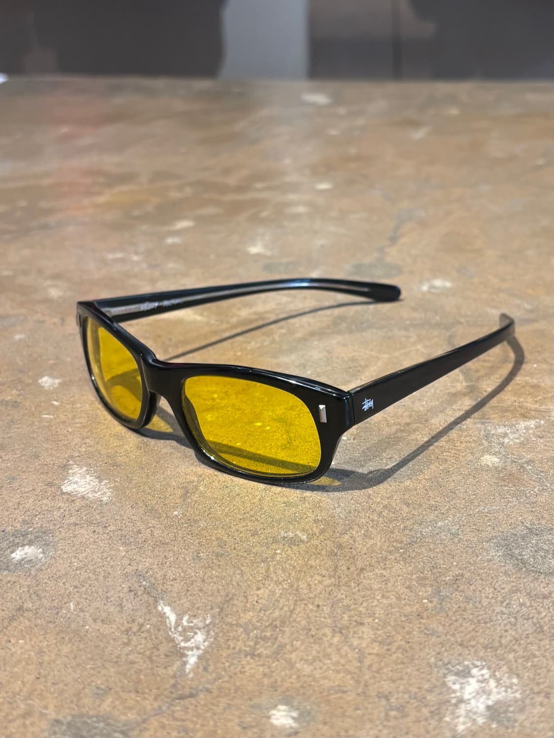 OLD STUSSY YELLOW LENS SUNGLASS 상품이미지1