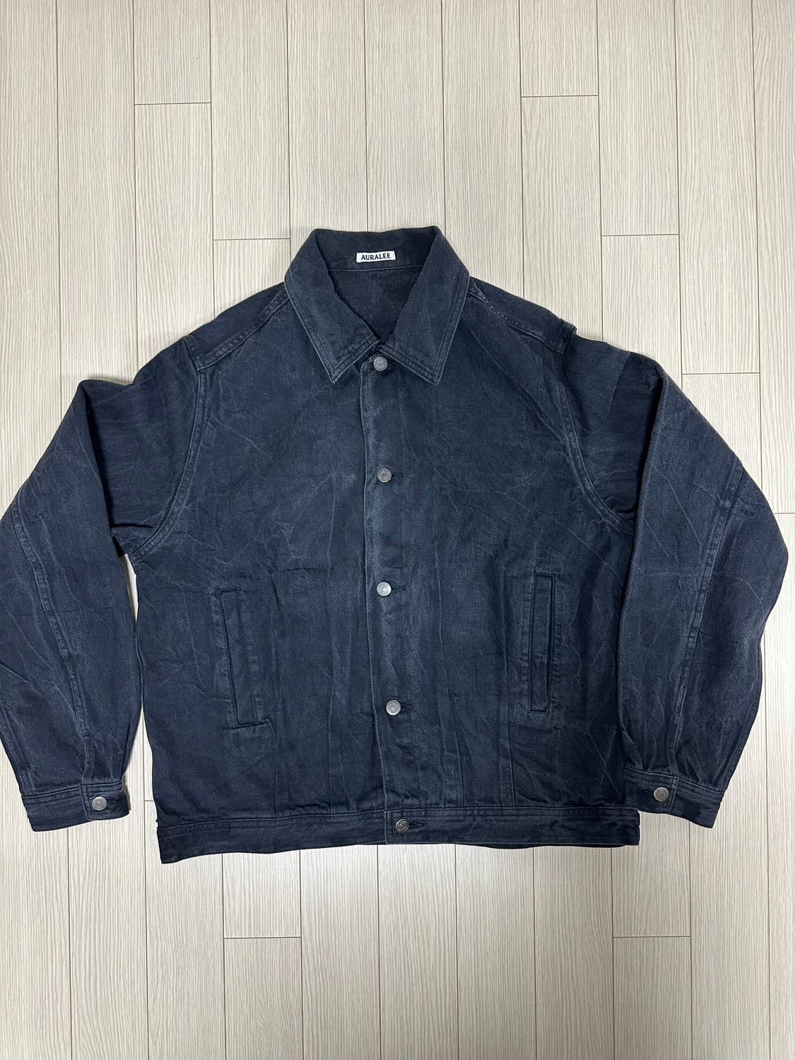 오라리 데님 블루종 상품이미지1