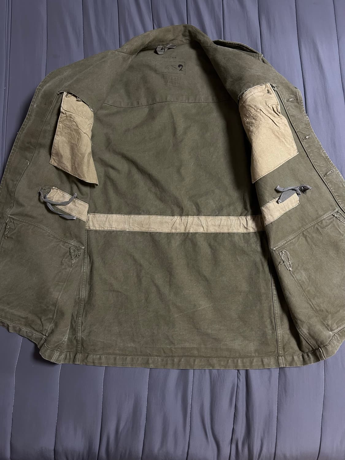 50s~60s 프랑스군 오리지널 m47 자켓 (100~105) 상품이미지2