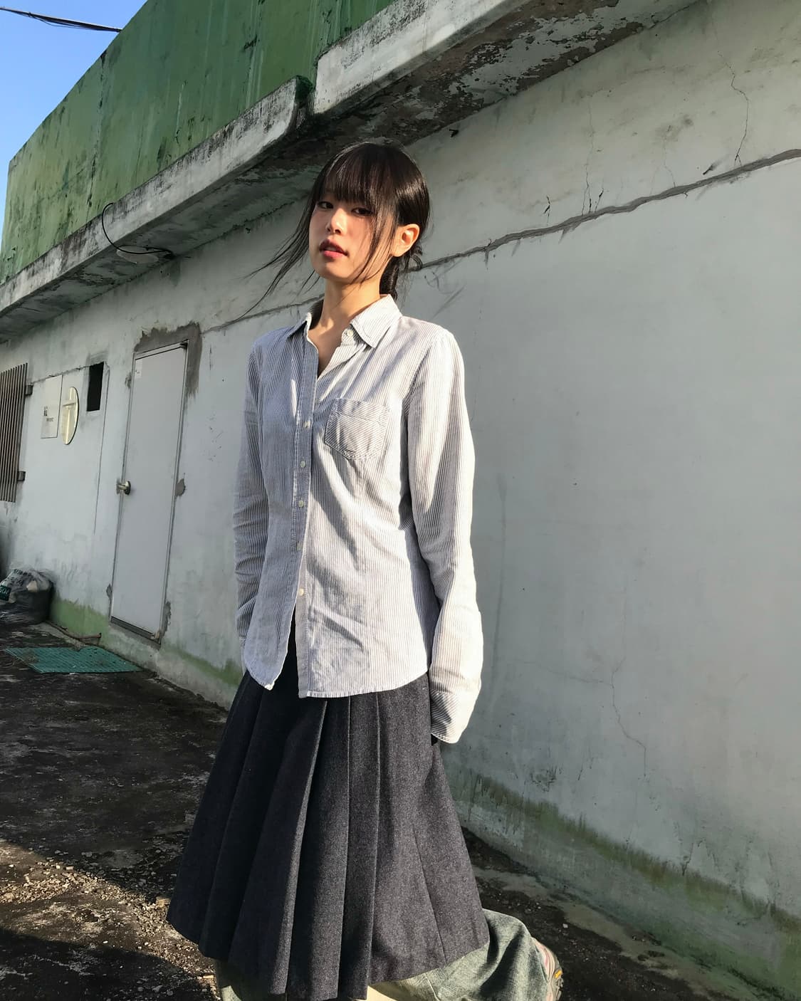 LL Bean 스트라이프 셔츠 상품이미지6