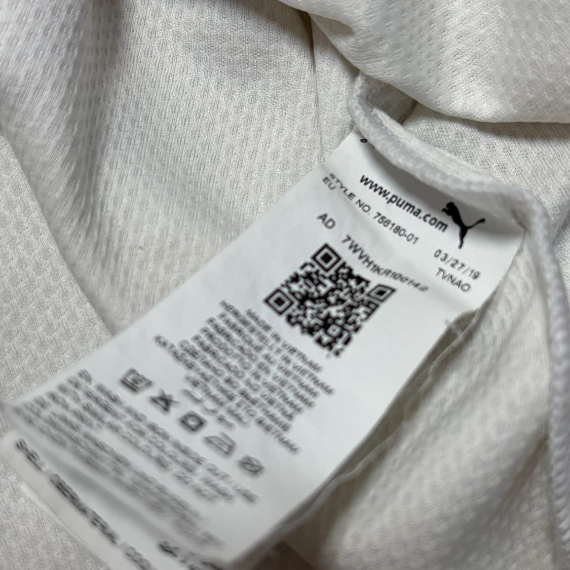 푸마 19 20 발렌시아 홈 이강인 유니폼  상품이미지6