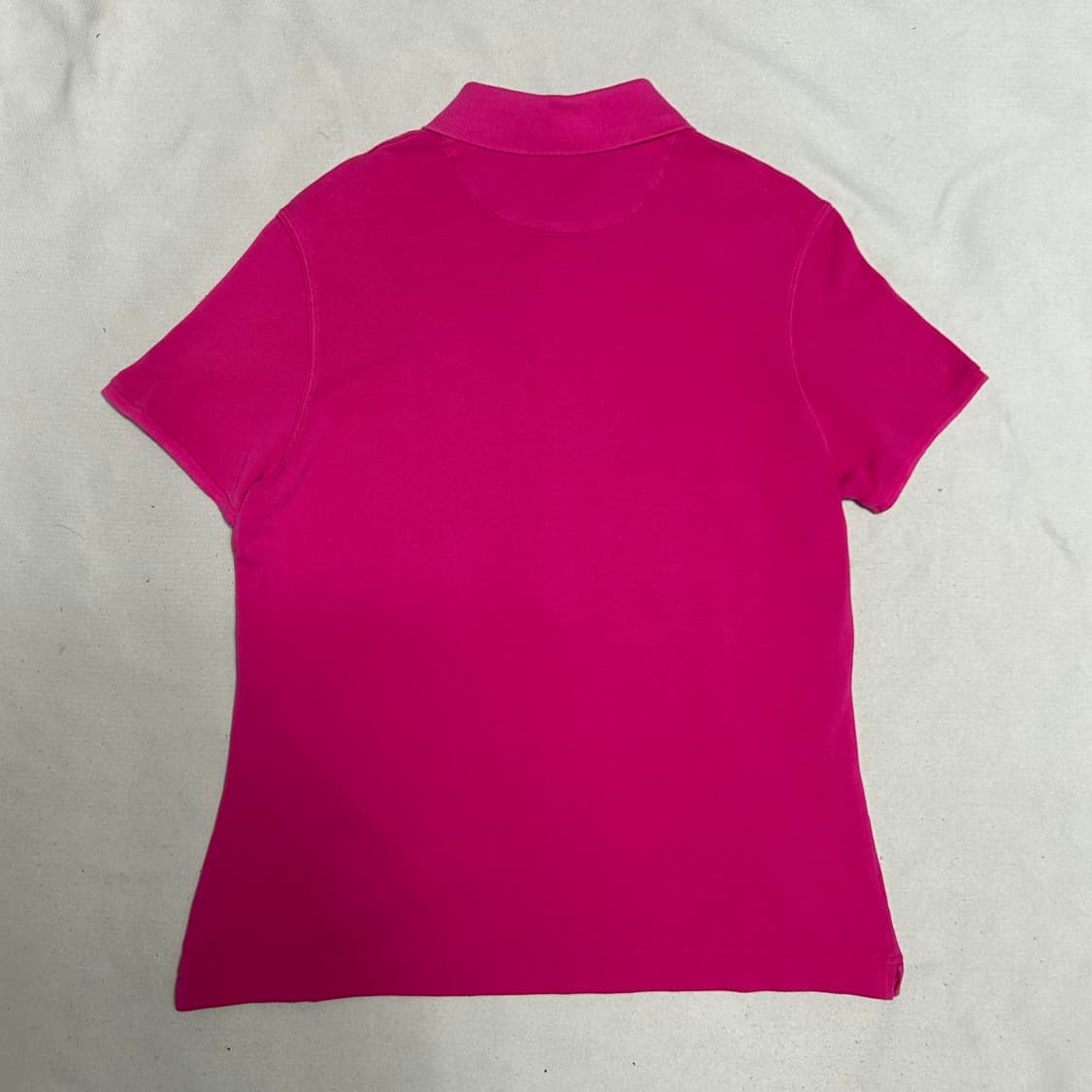 L 버버리 여성용 카라 반팔티 상품이미지3