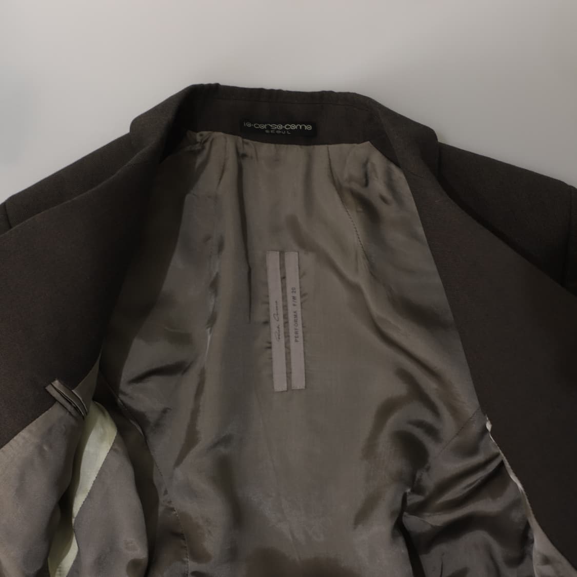 40 / Rick Owens 릭오웬스 퍼포마 더블 블레이저 상품이미지5