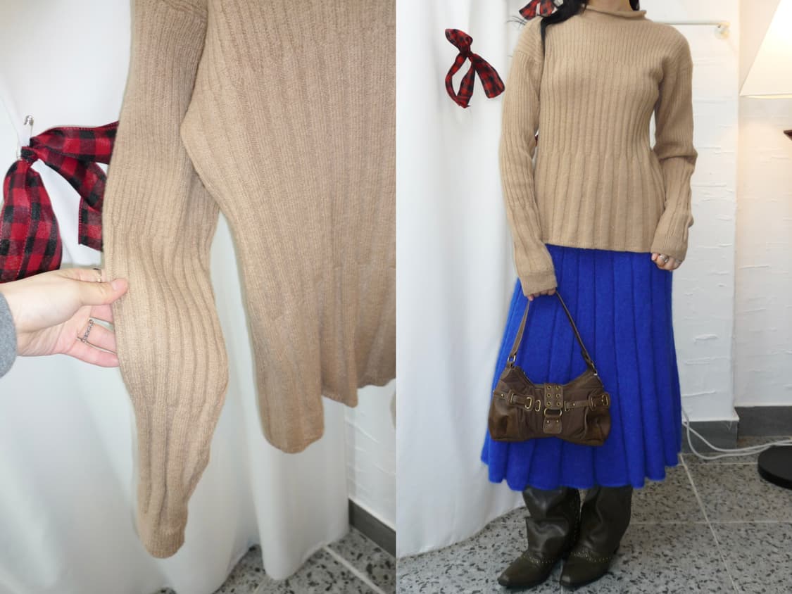 soft taupe sand knit  상품이미지1