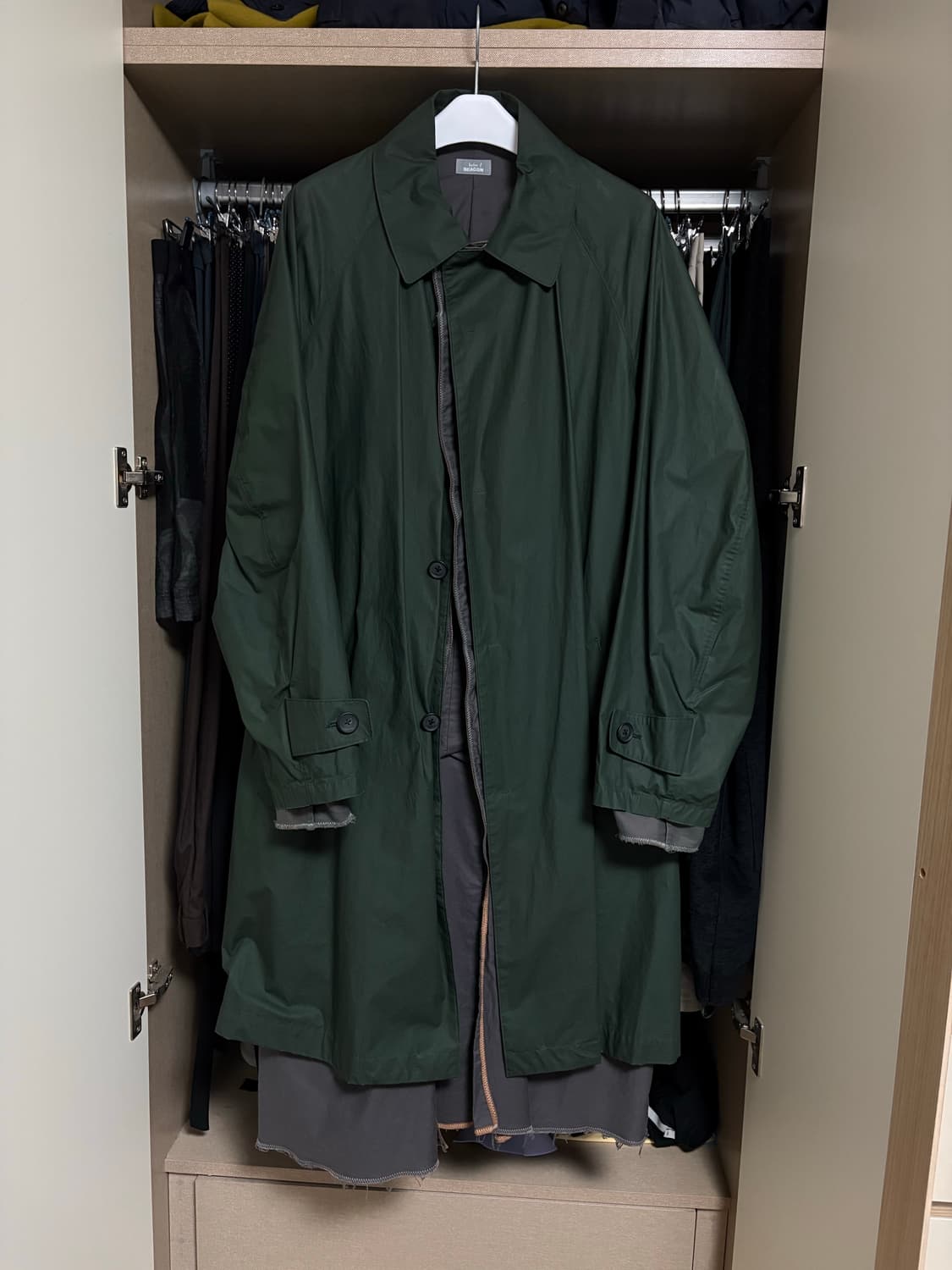 kolor 비컨 레이어드 코트 상품이미지1