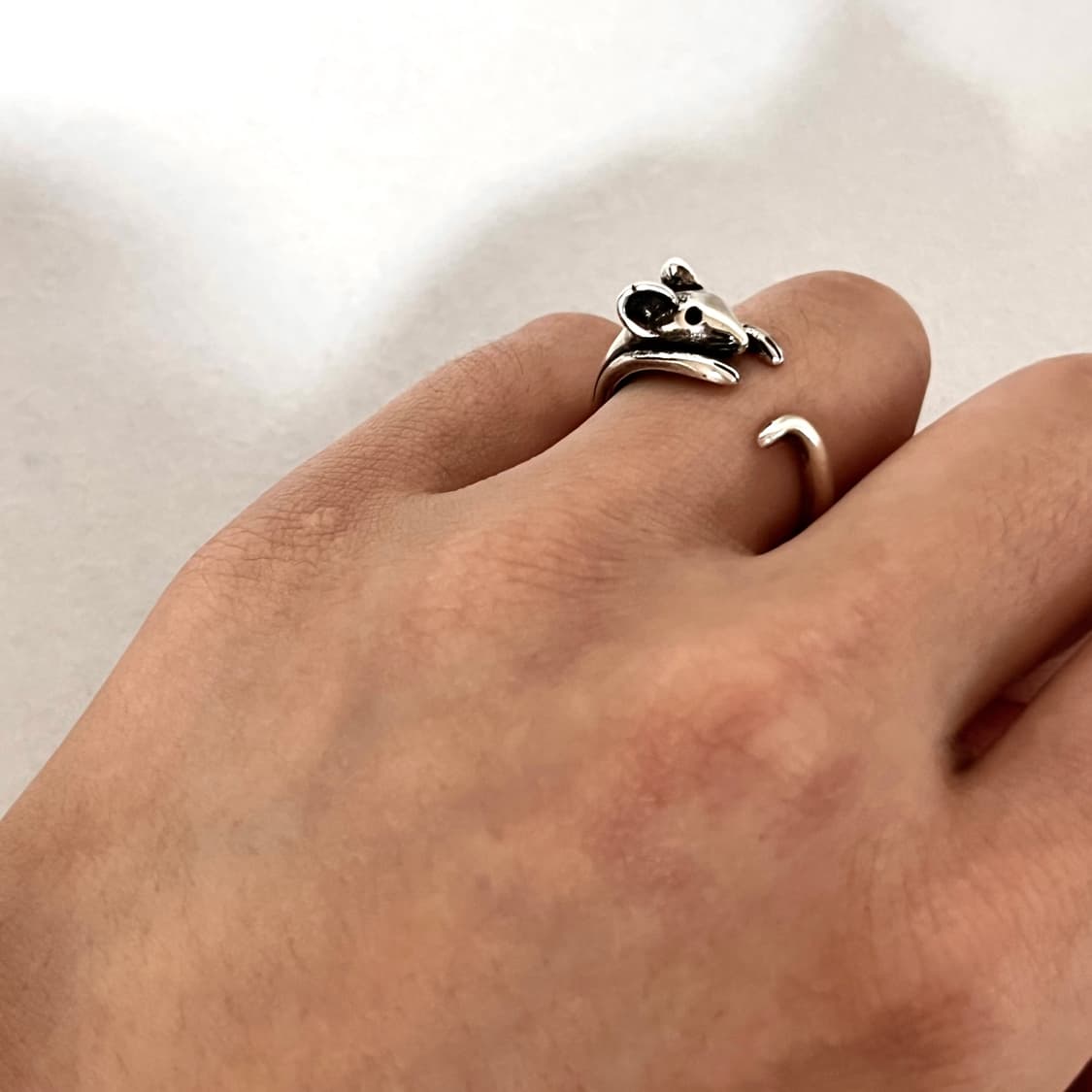 Rat 커프 반지 상품이미지3