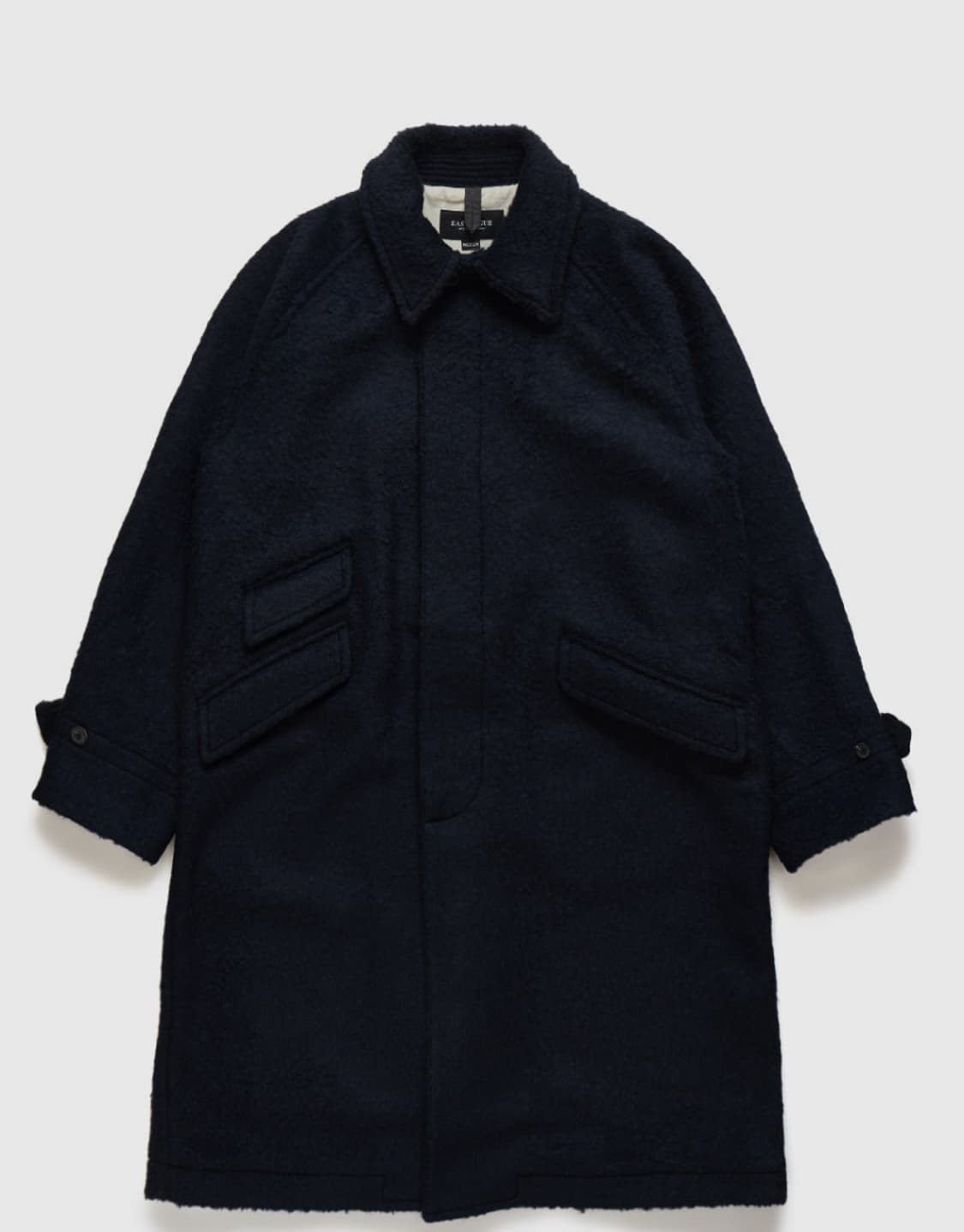 이스트로그 발마칸 울 코트/ balmacaan coat / navy ha 상품이미지3