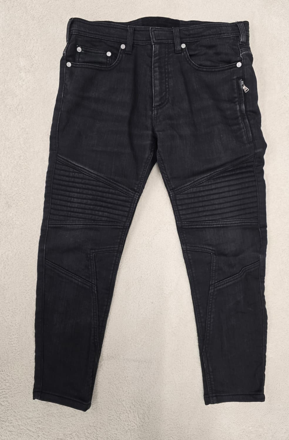 닐바렛 바이커 스키니 슬림진.   싸이즈 30 상품이미지1