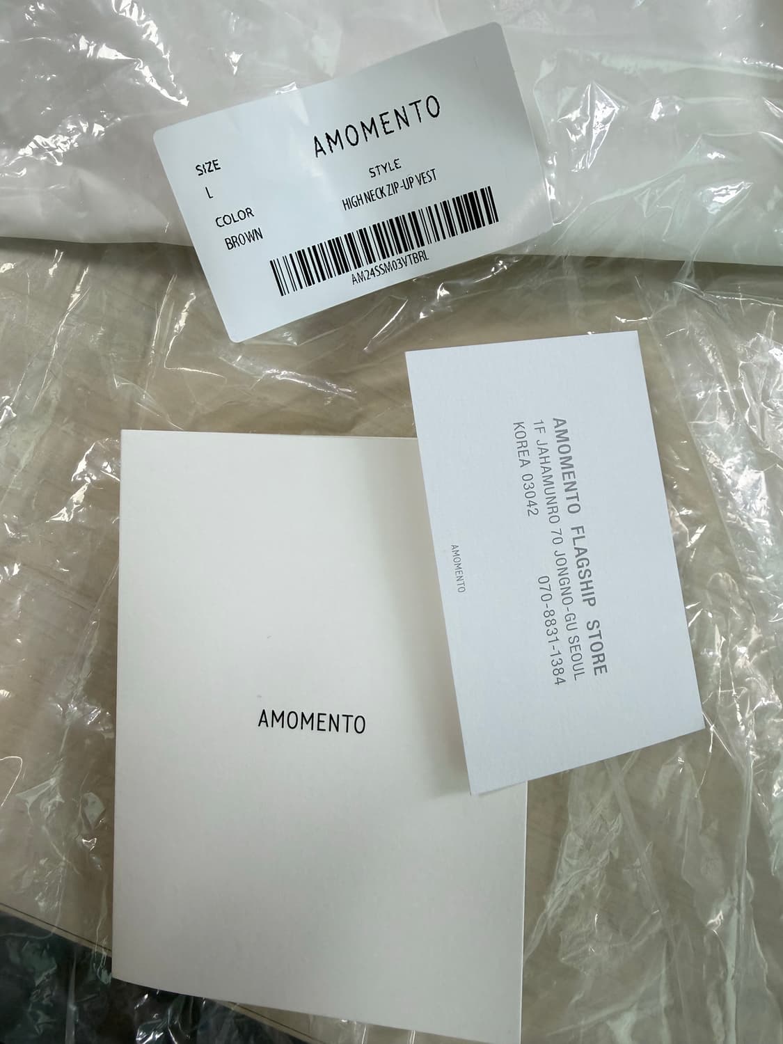 아모멘토 하이넥 베스트 L 상품이미지3