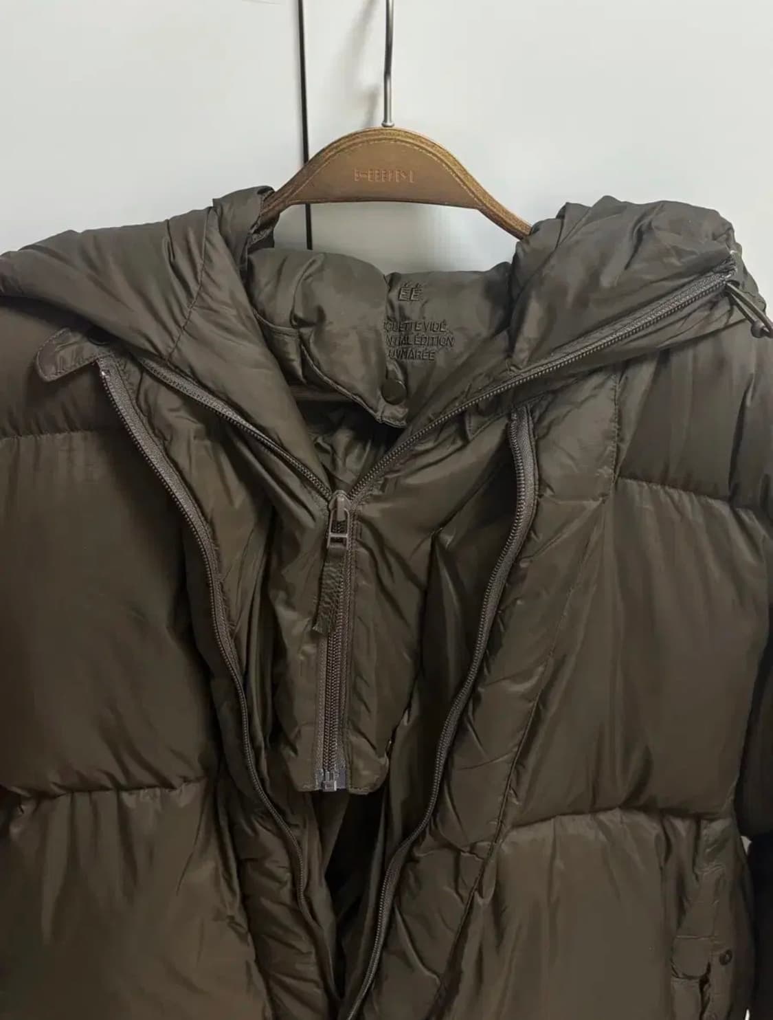 누마레 EE 패딩 브라운 (M) 실사O 상품이미지4