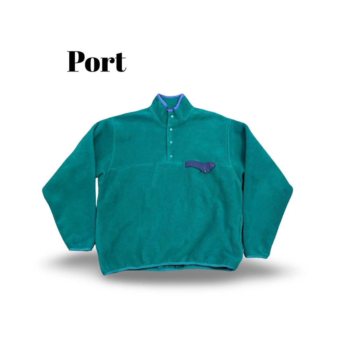 (105)포트어써리티스냅플리스풀오버 상품이미지1