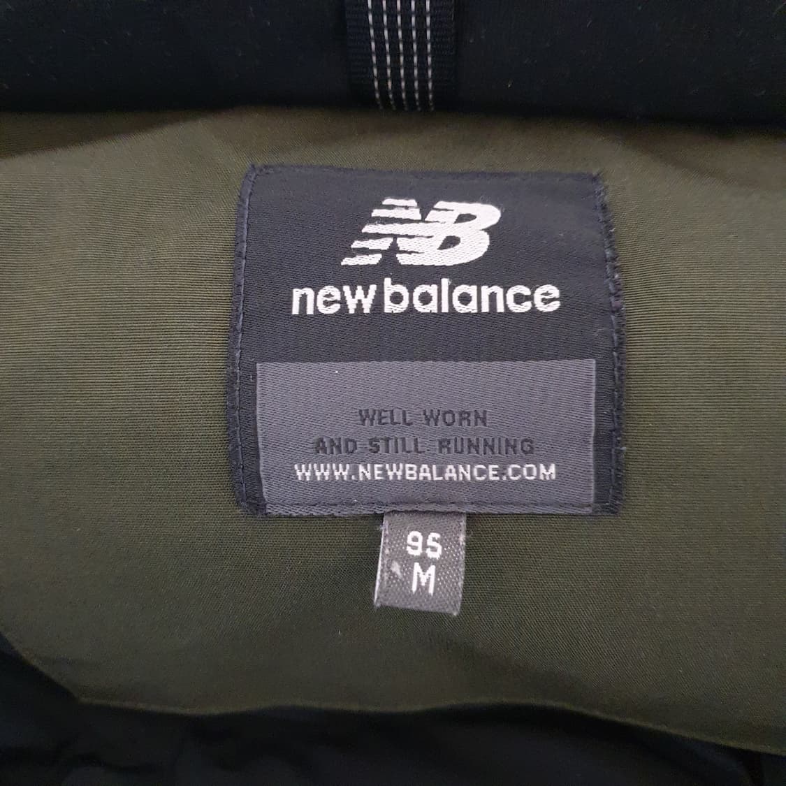 뉴발란스 카키색 덕다운 패딩 자켓 95 상품이미지4