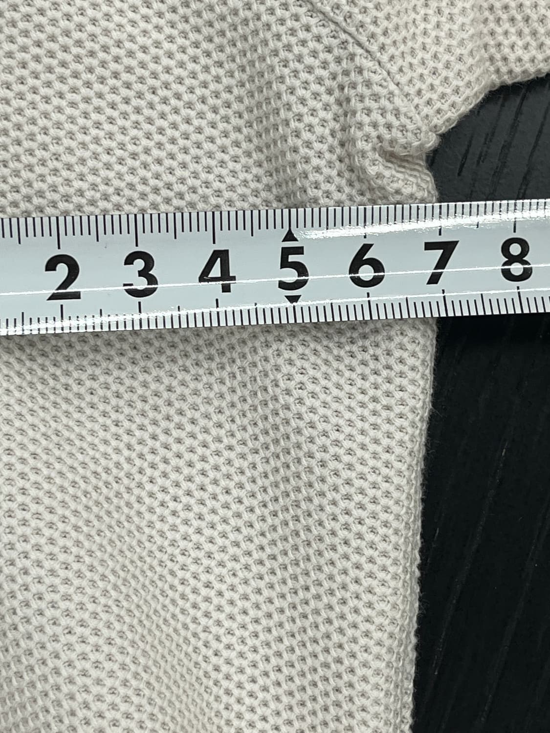 로로피아나 코튼 카라티 니트 XL(105)사이즈 (새상품) 상품이미지6