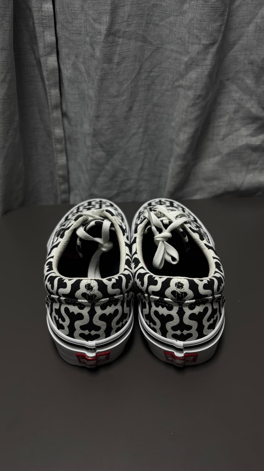 [265] 21SS 슈프림 반스 스케이트 에라 모노그램 S 로고 블랙 상품이미지4