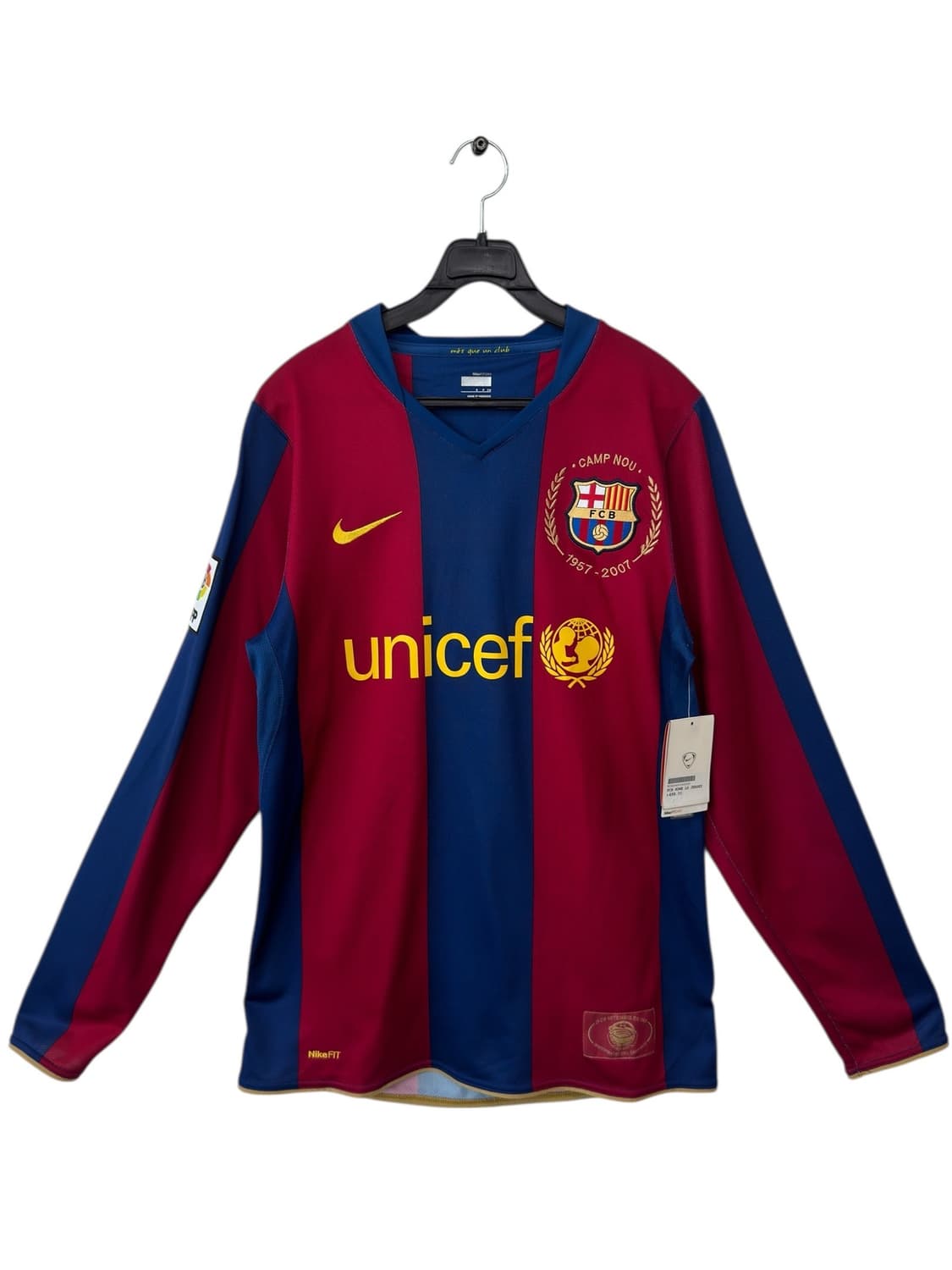 07-08 바르셀로나 유니폼 롱슬리브 노마킹 새상품 상품이미지1