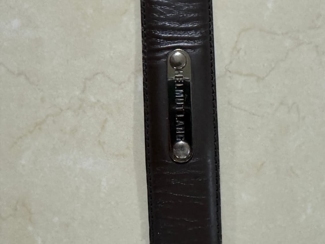 헬무트랭 아카이브 가죽벨트 상품이미지4